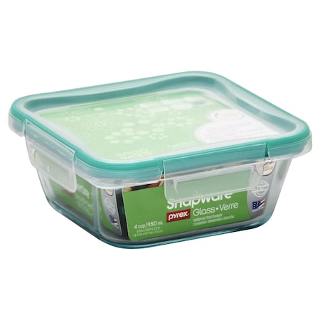 Snapware Snapware Total Solution 4 cups Clear Food Storage Container 1 pk 1109304